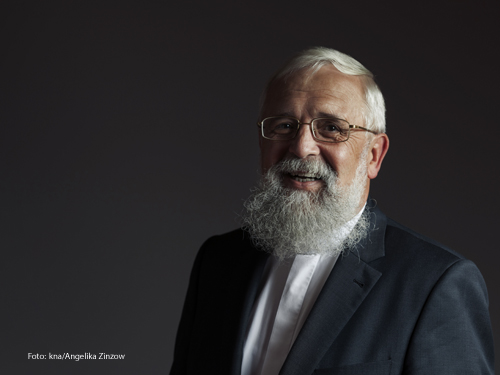 Der Magdeburger Bischof Gerhard Feige. Foto:kna/Angelika Zinzow 