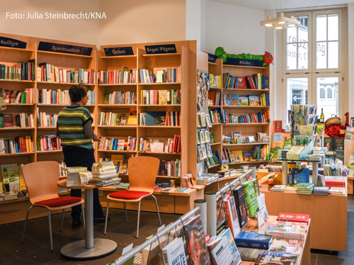 Eine katholische Buchhandlung in Münster 