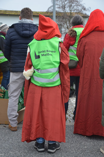 Helfer der Nikolausaktion