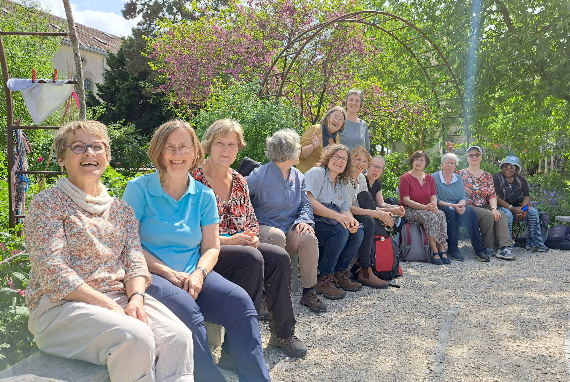 Teilnehmerinnen der Pilgerfahrt des Bistums Magdeburg