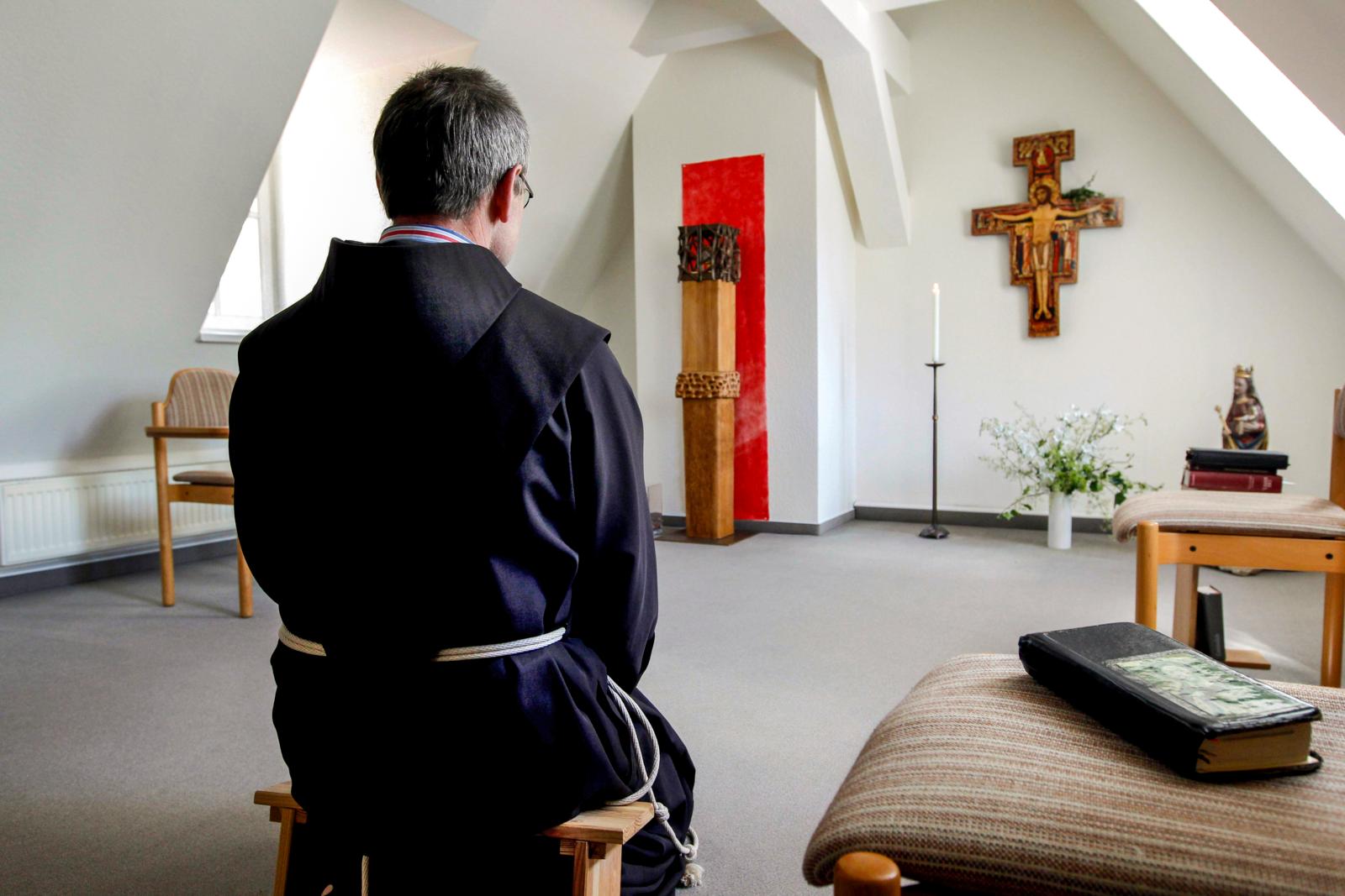 Meditation im Kloster