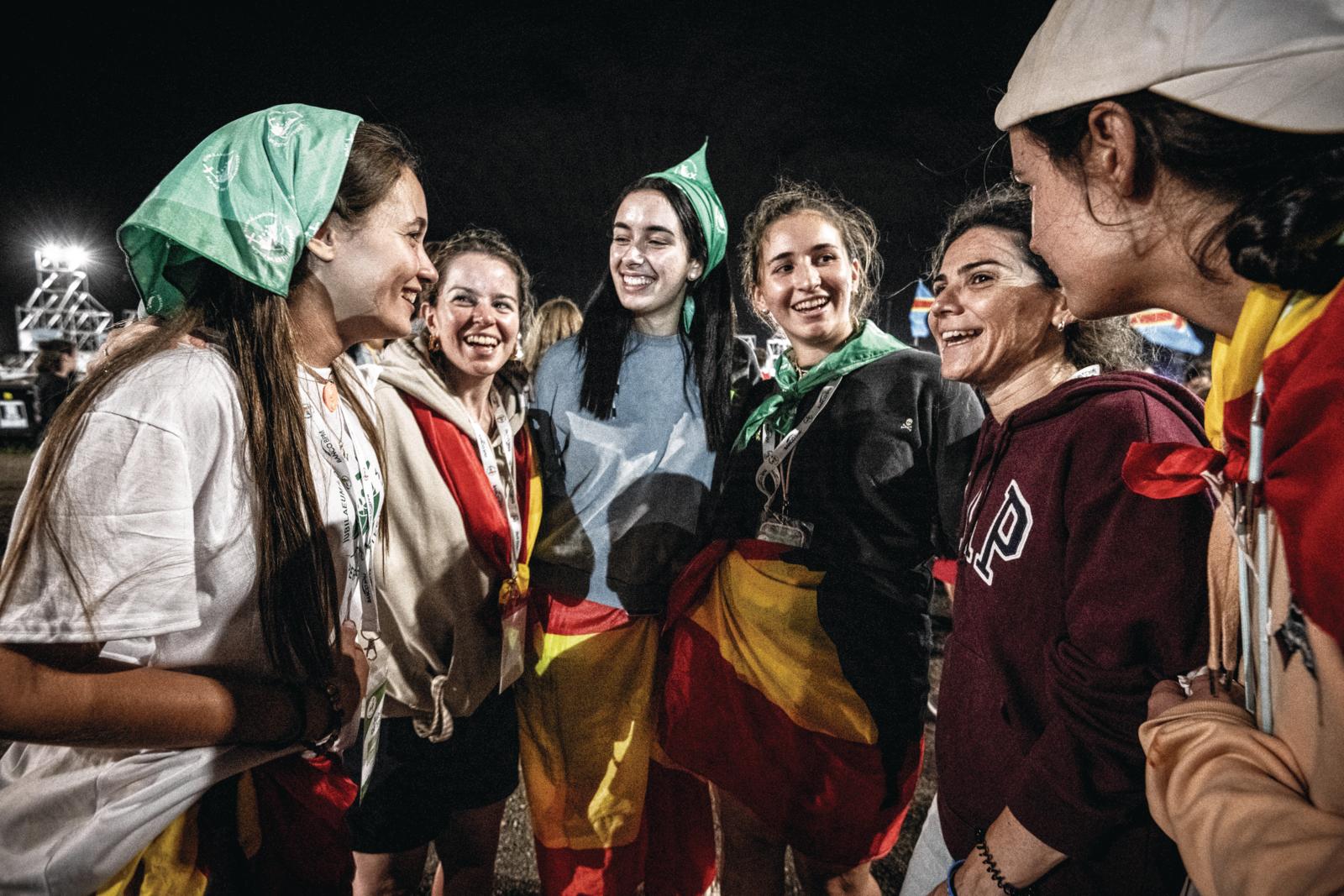 Teilnehmerinnen Weltjugendtreffen