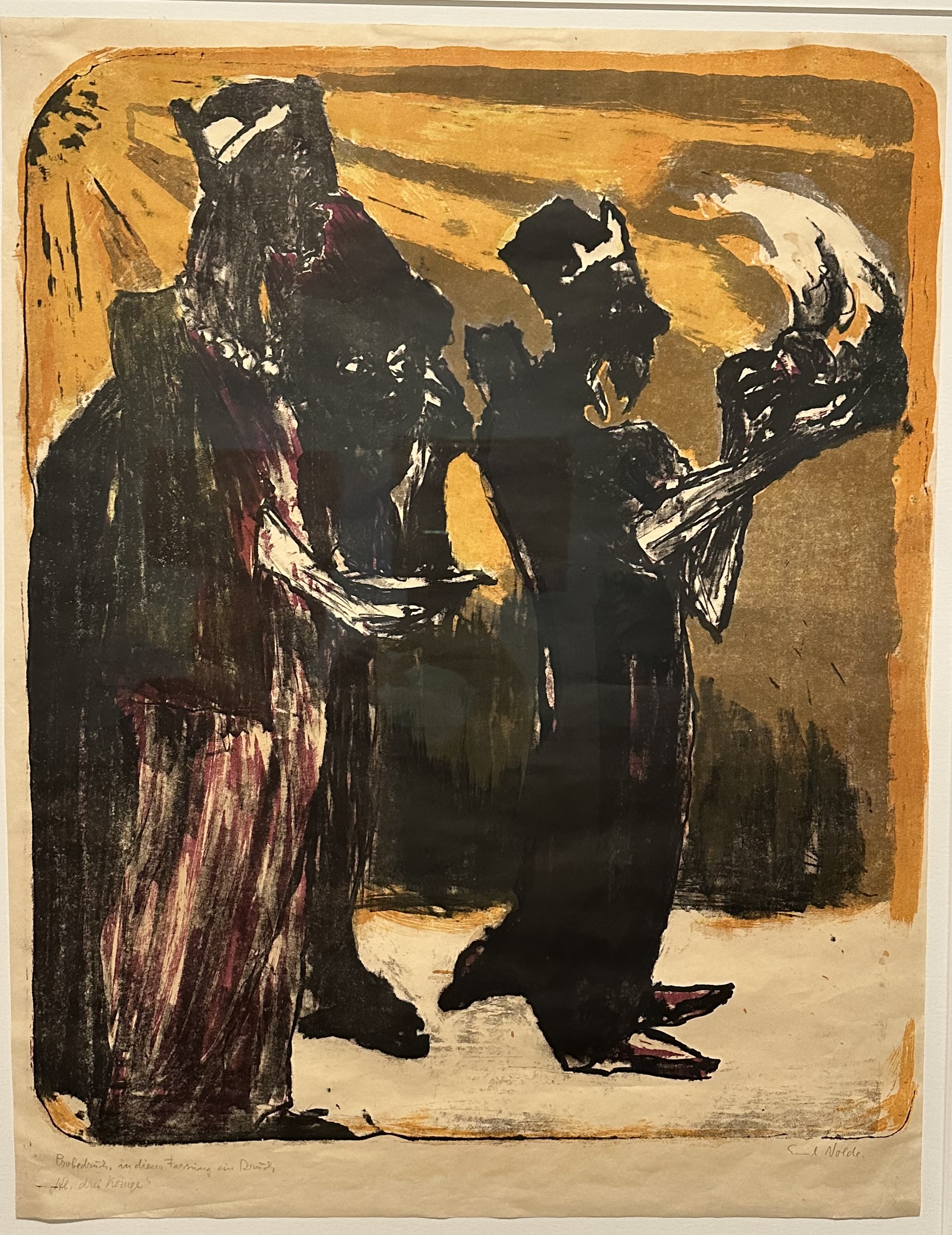 Gemälde der heiligen drei Könige