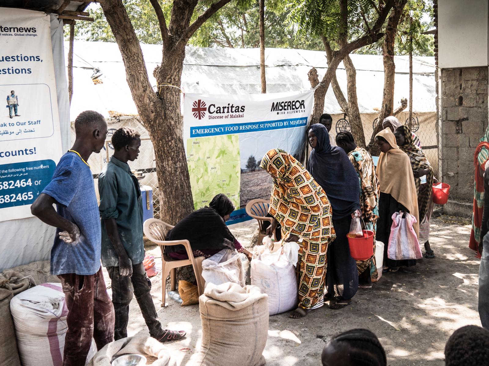 Essensausgabe Malakal