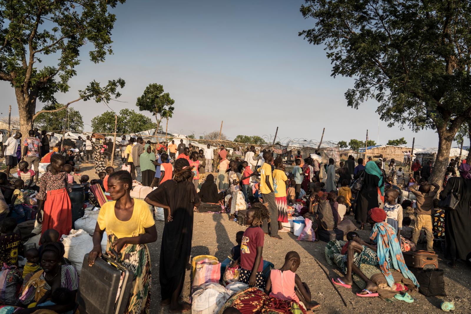 Geflüchtete in Malakal