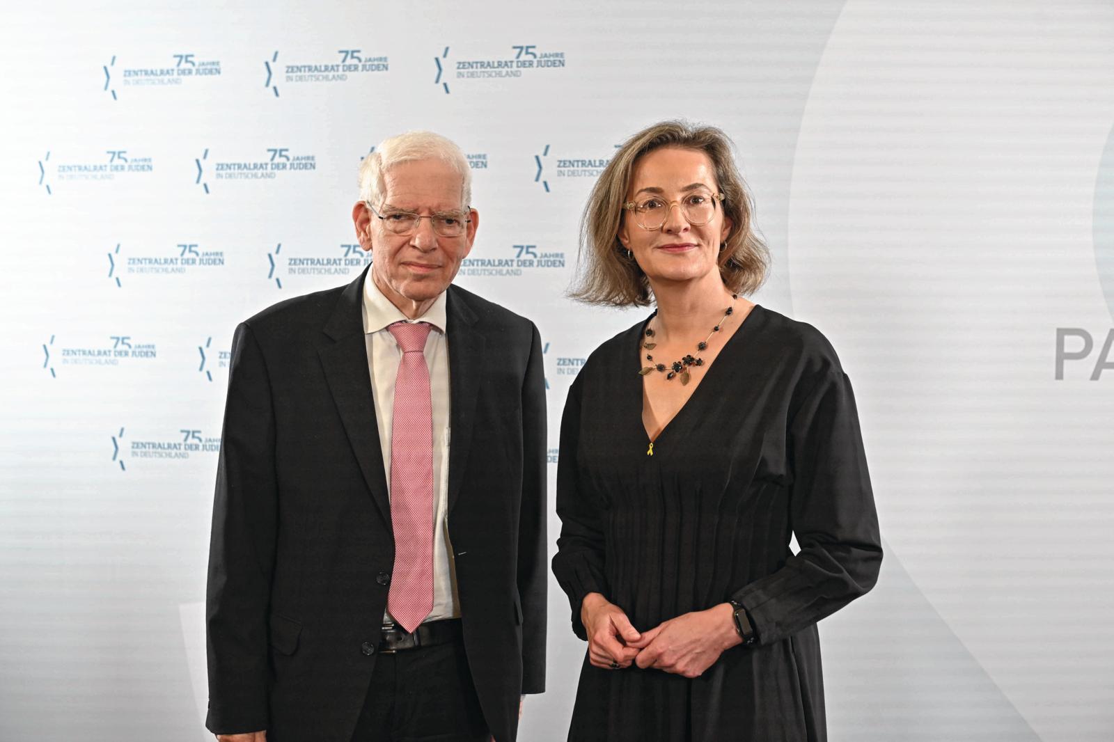 Karoline Preisler und Josef Schuster