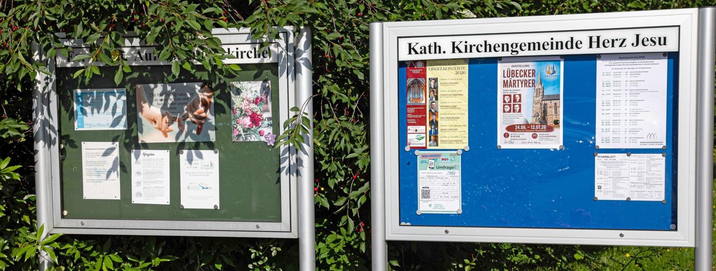 Schaukästen in Wissingen