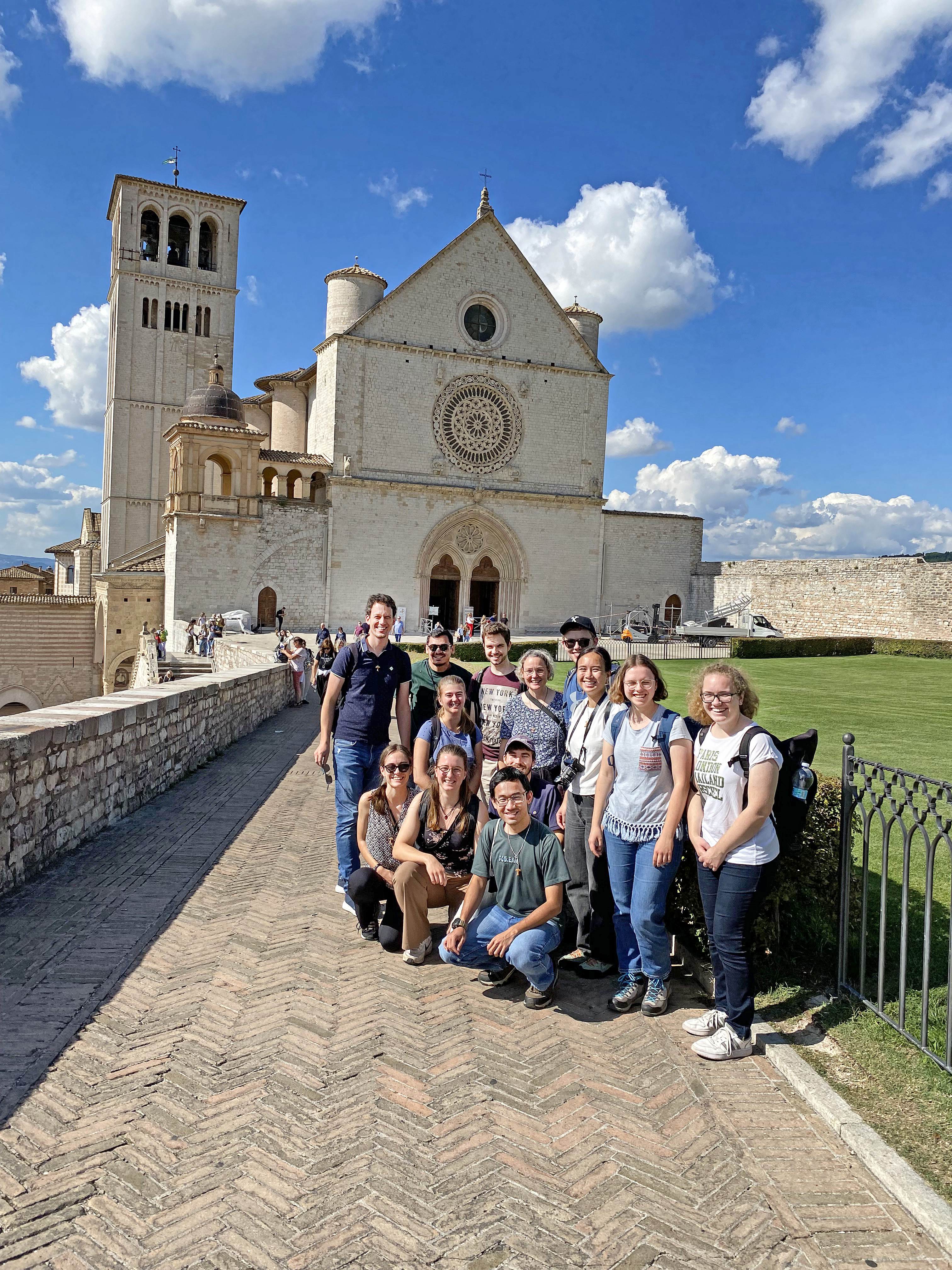 Die KHG Darmstadt hat im Sommer eine Fahrt nach Assisi gemacht.