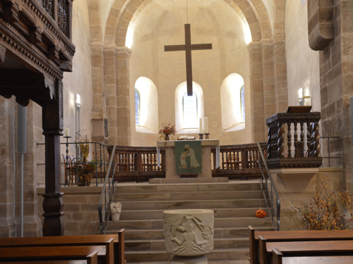 Blick in die Klosterkirche