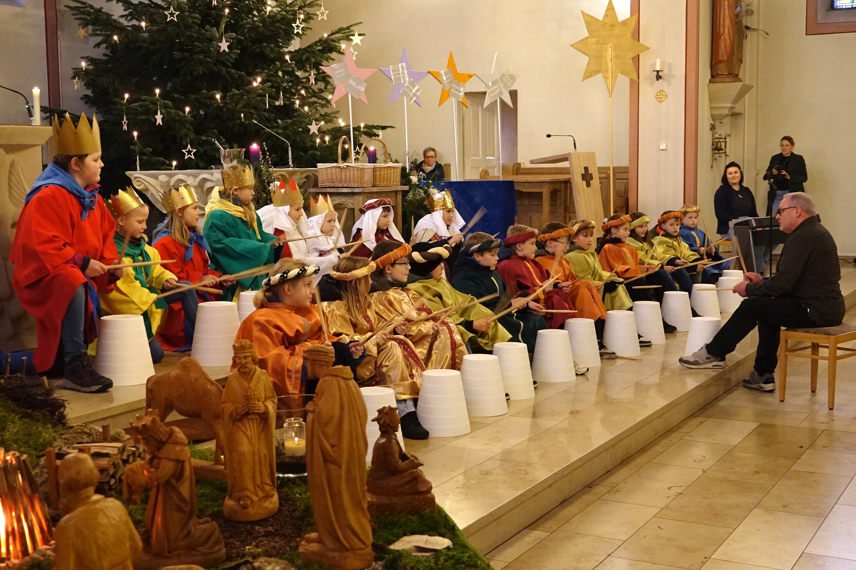 Gottesdienst in der Kirche