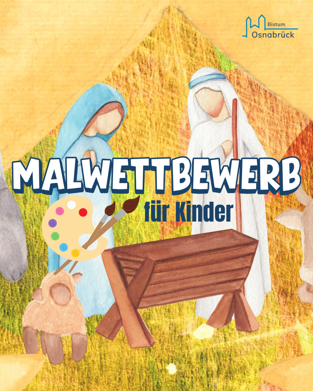 Plakat des Malwettbewerbs