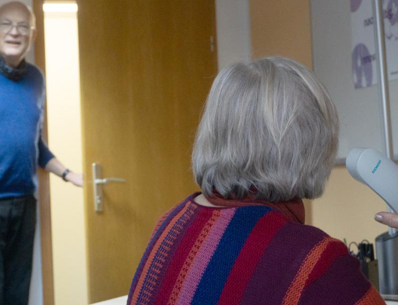 Da sein, zuhören, Mut machen