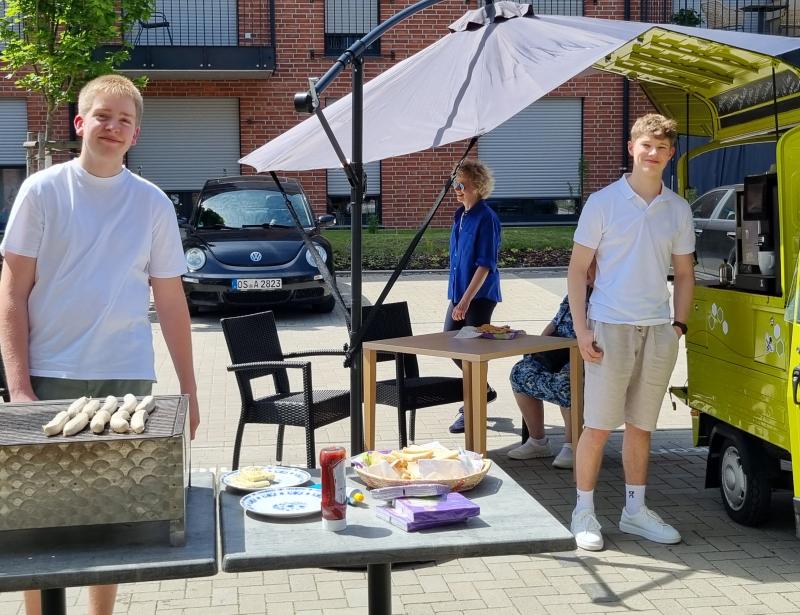 Pop-up-Café schafft Begegnung