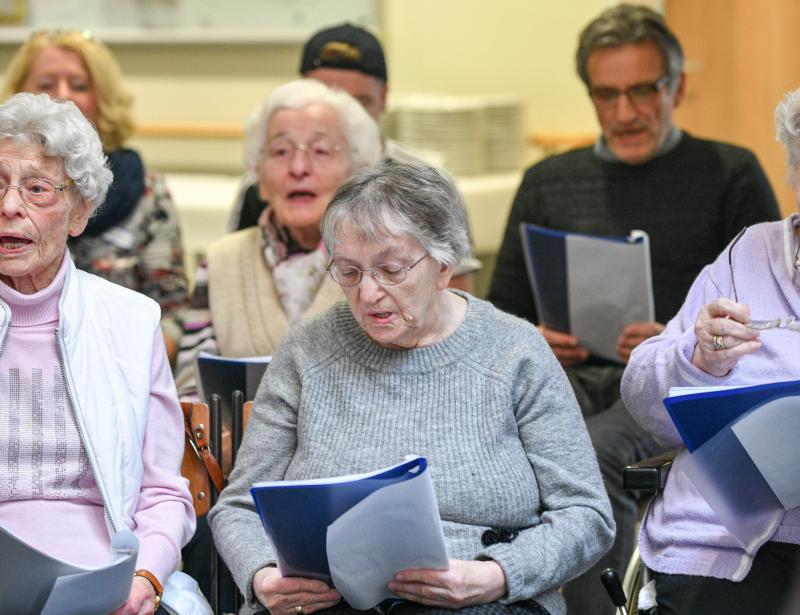 Fürs Singen ist es nie zu spät