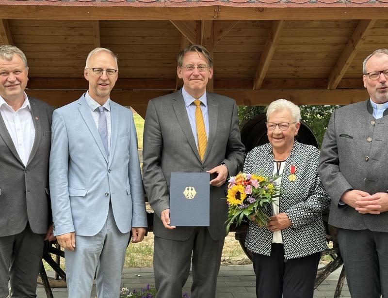 Bundesverdienstkreuz für Margaretha Krull