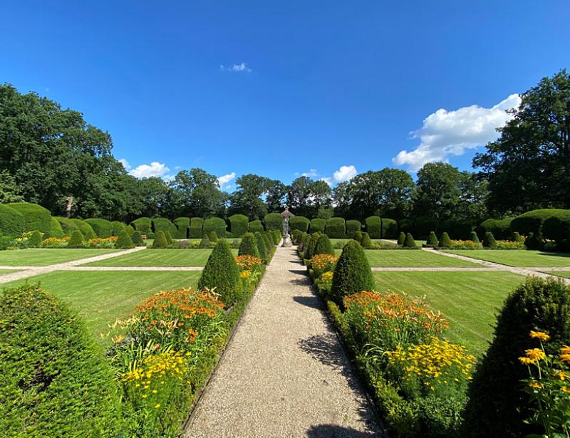 Messe per Livestream aus dem Klostergarten