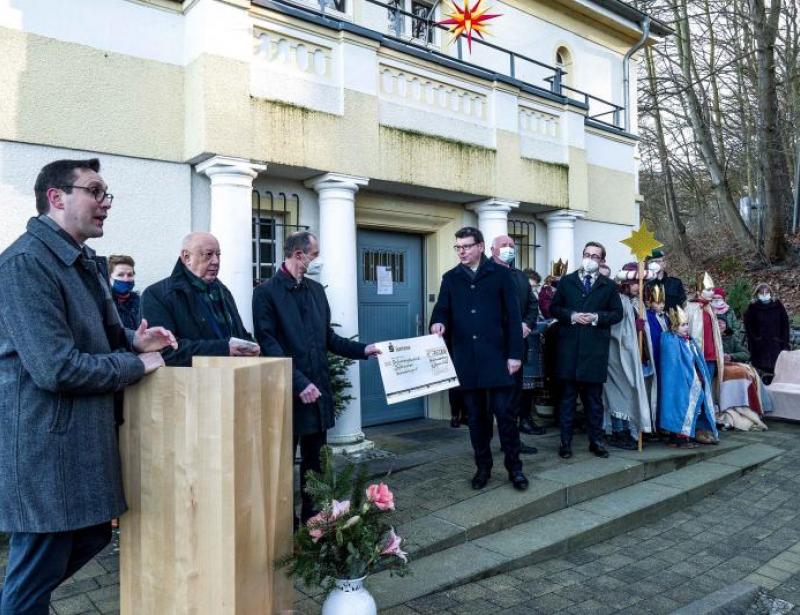 Kein großes Mahl, aber reichlich Spenden