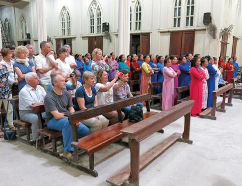 Überall werden Kirchen gebaut