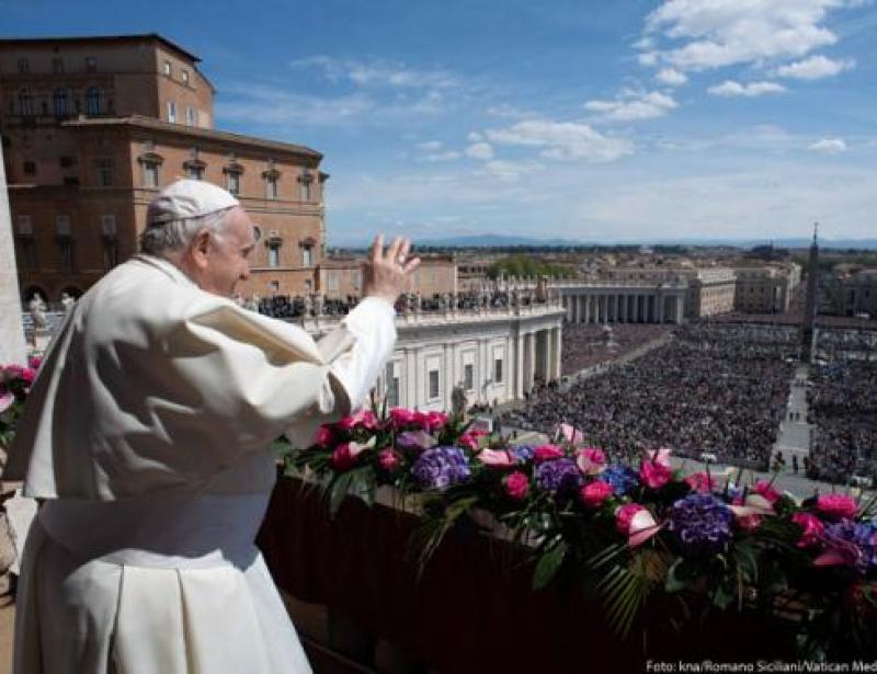Nachdenkliche Oster-Feiern im Vatikan