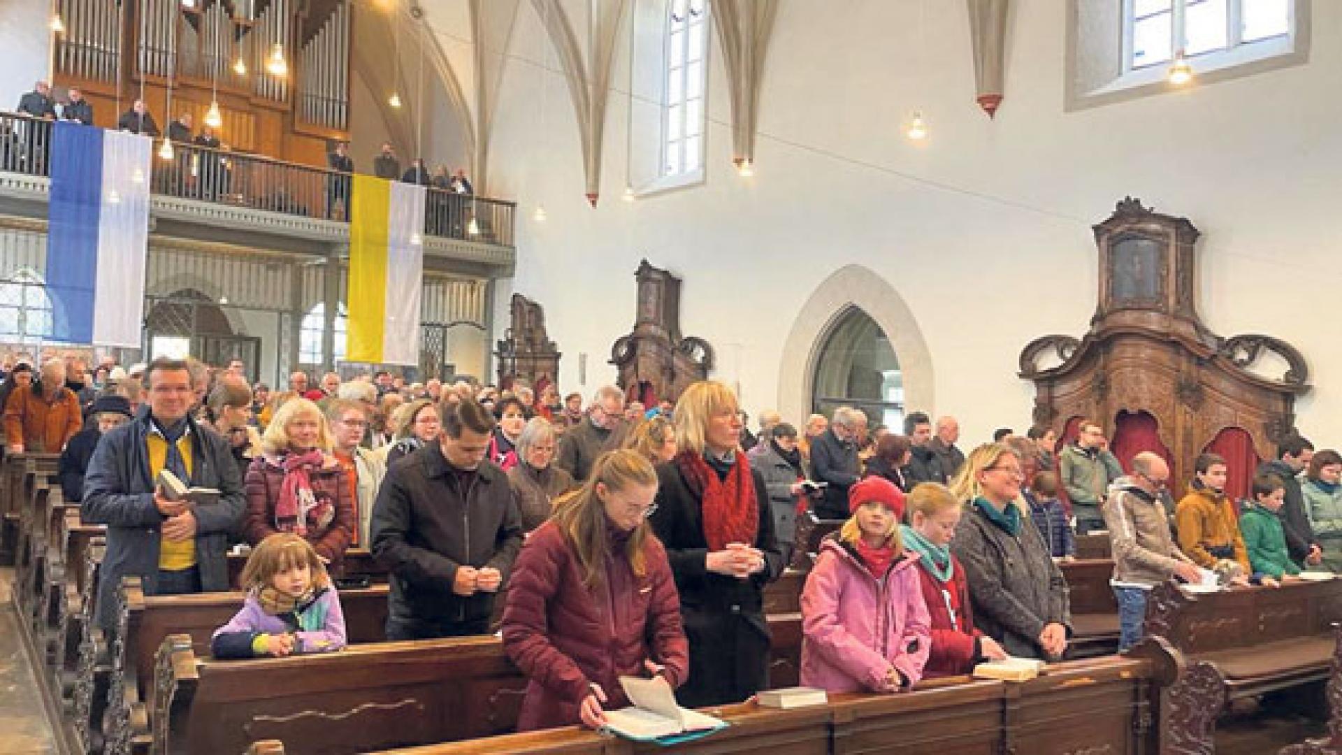 Heilige Messe in St. Wigbert Erfurt