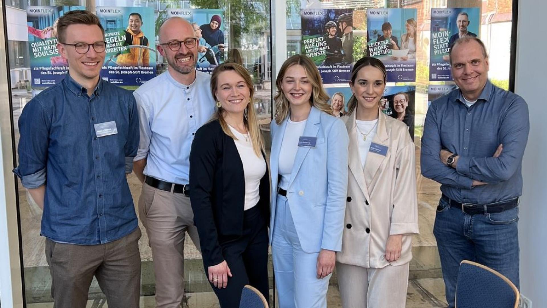 Projektgruppe vor Bremer St.-Joseph-Stift