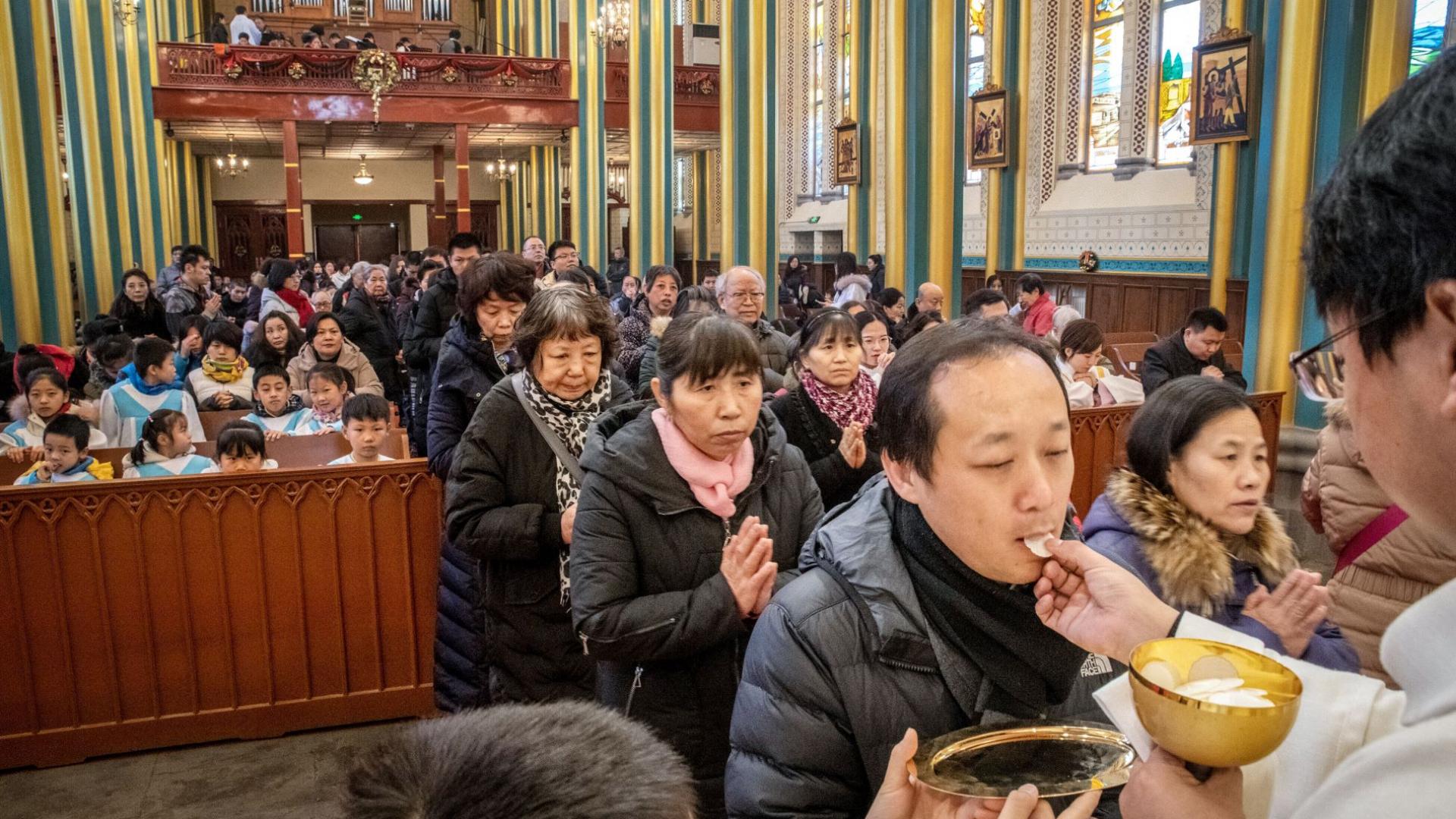 Eucharistiefeier in China