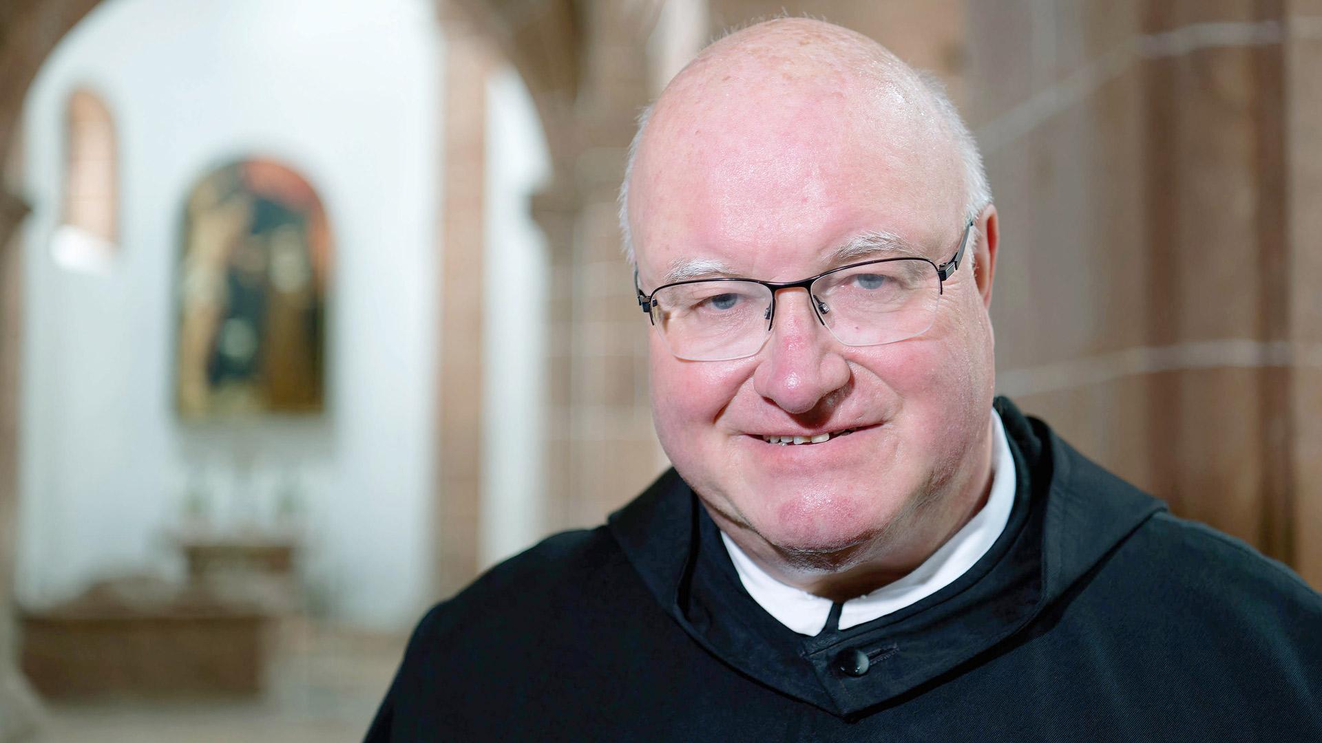 Porträt Pater Maurus Kraß