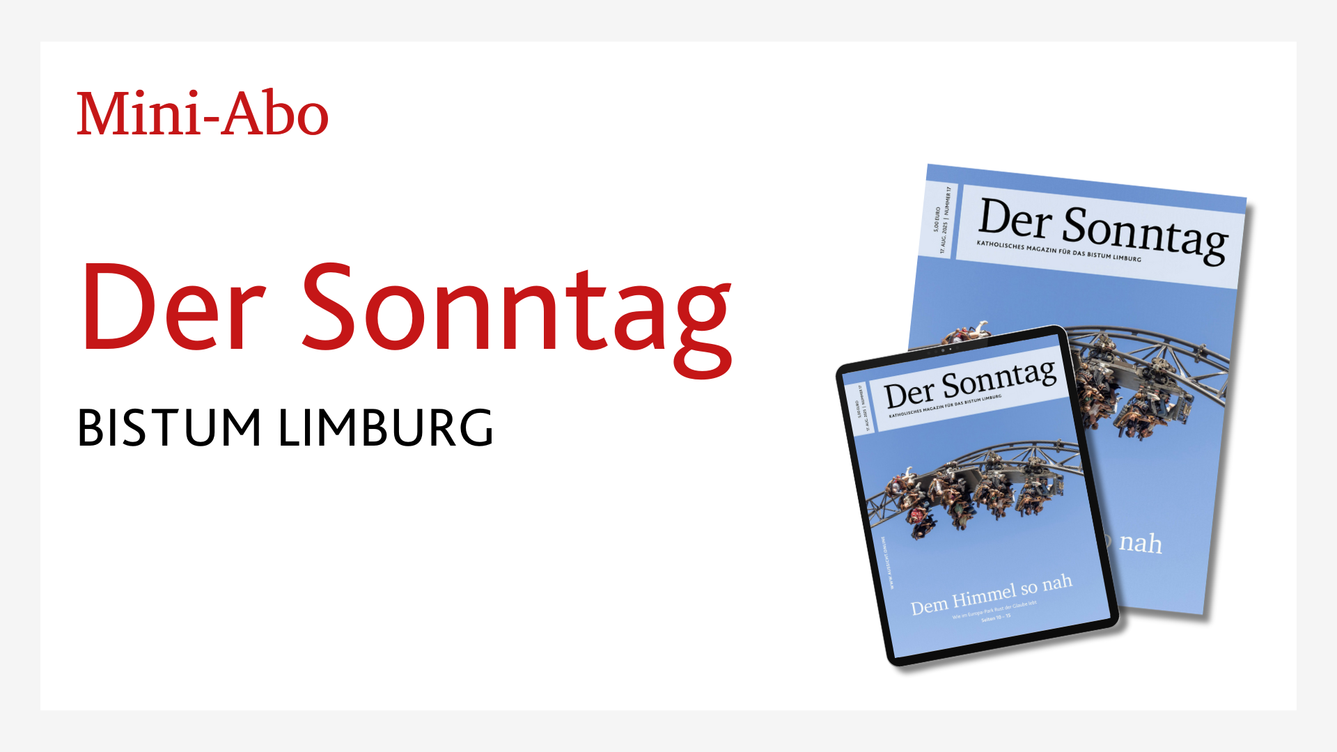 Miniabo Der Sonntag
