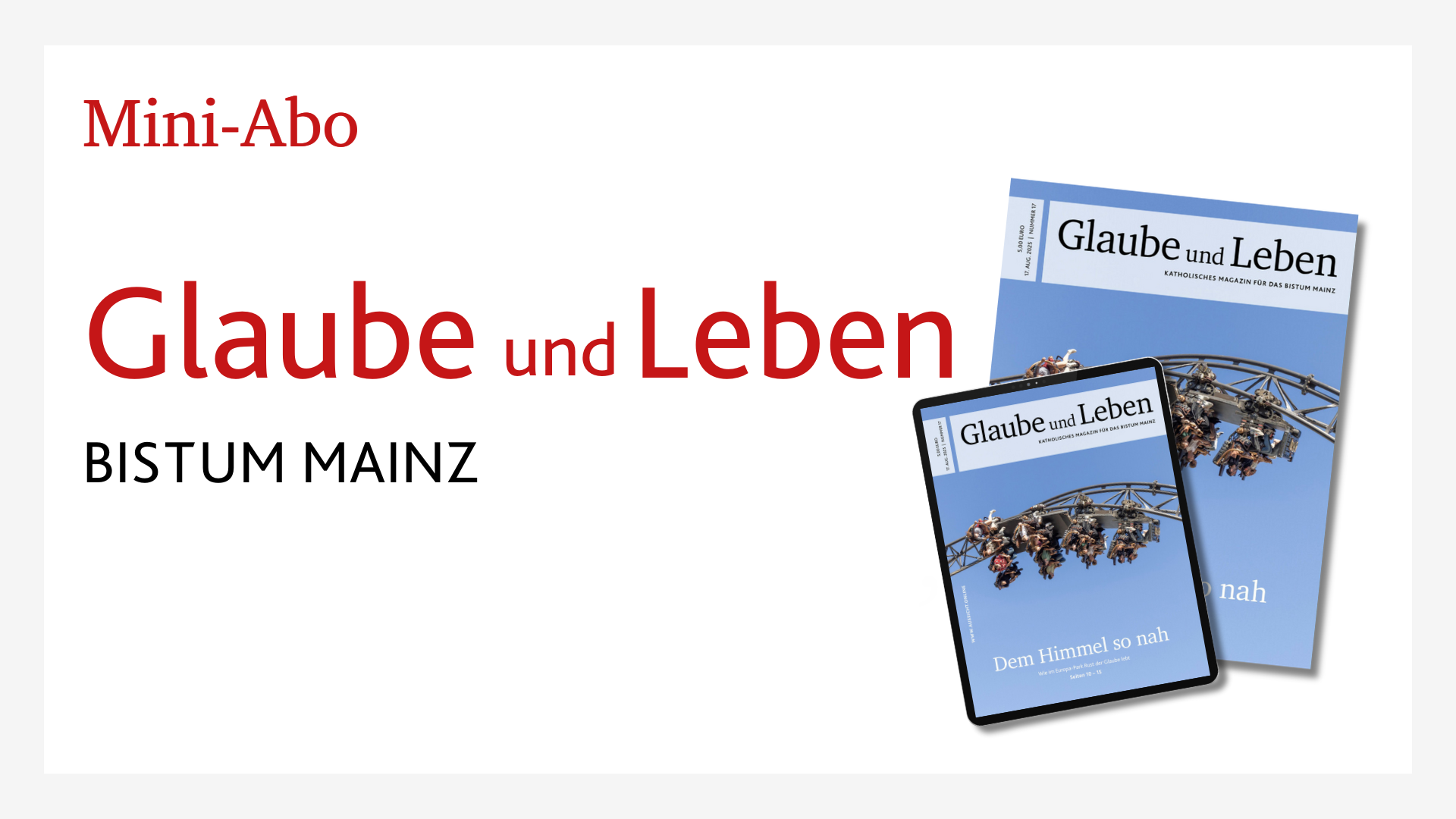 Miniabo Glaube und Leben