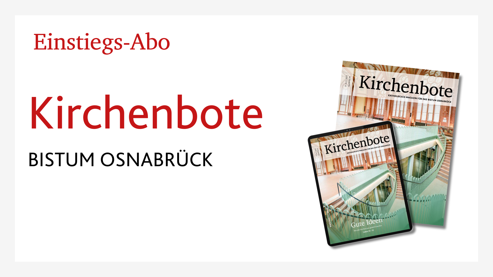 Abo Einstieg Kirchenbote