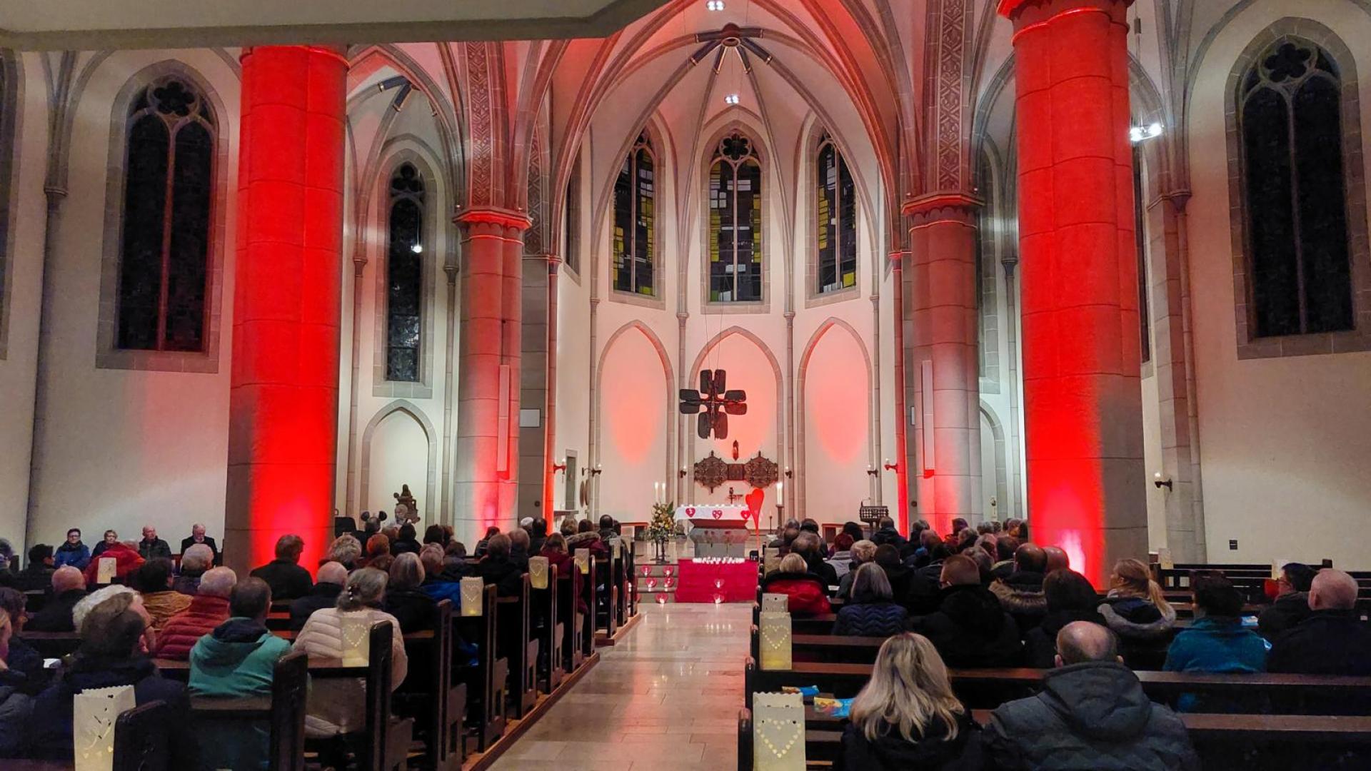 Gottesdienst am Valentinstag