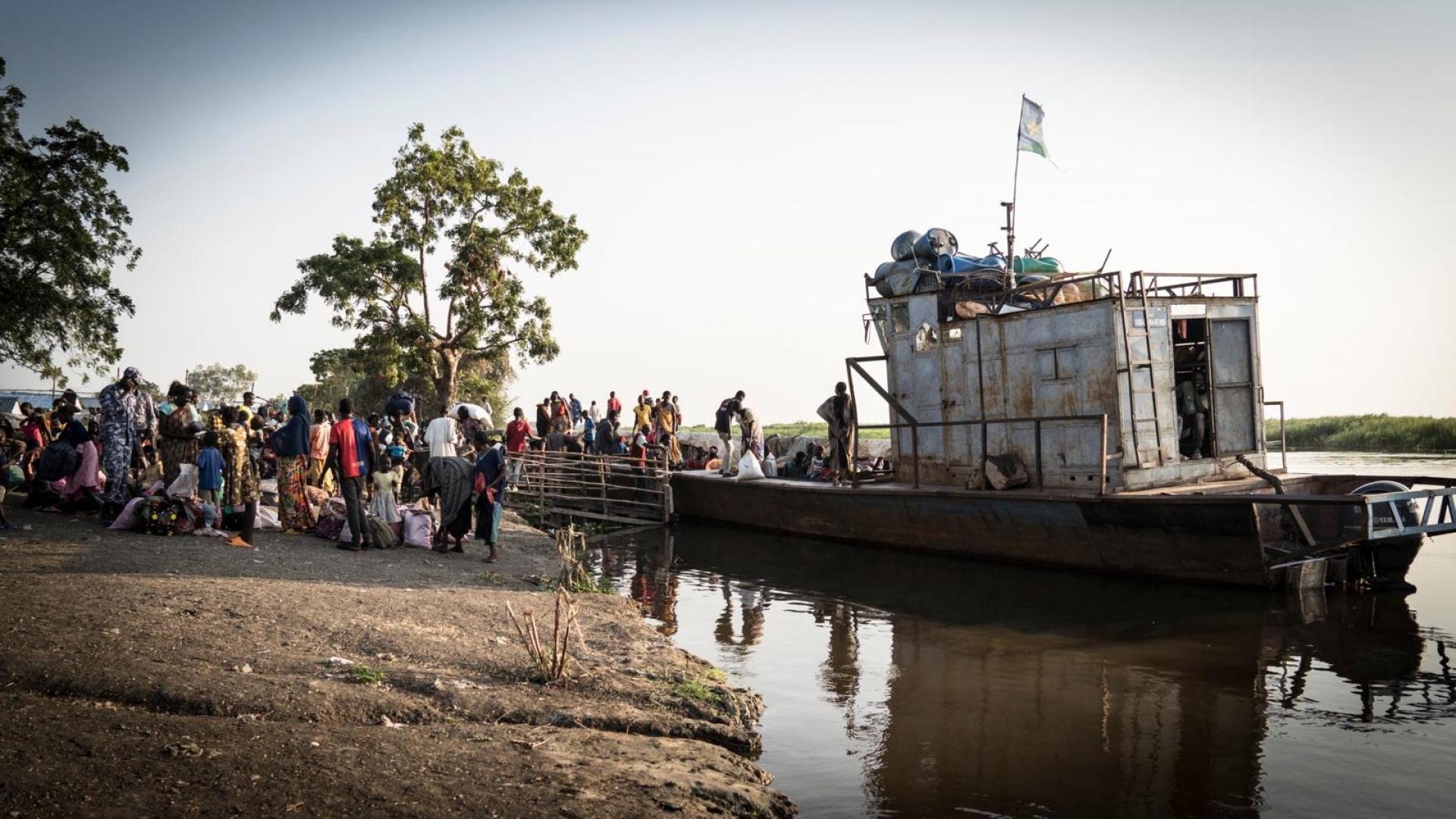 Geflküchtete in Malakal