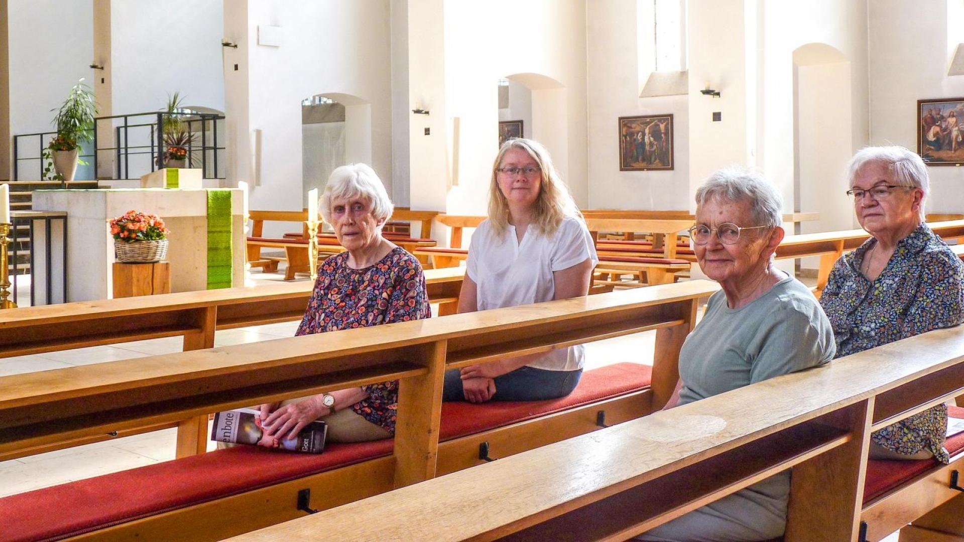 Teilnehmerinnen Werktagsmesse