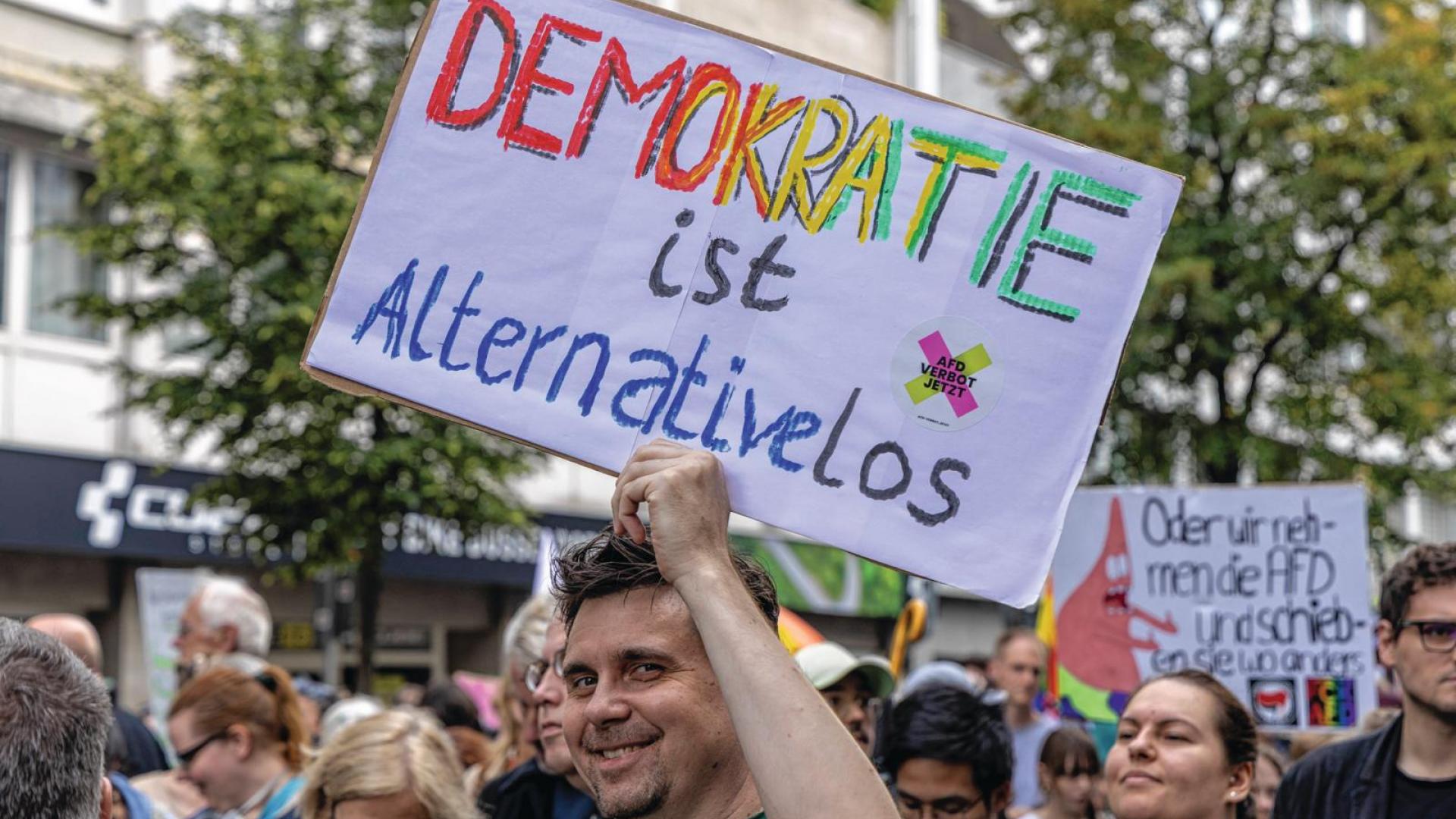 Demo für Demokratie