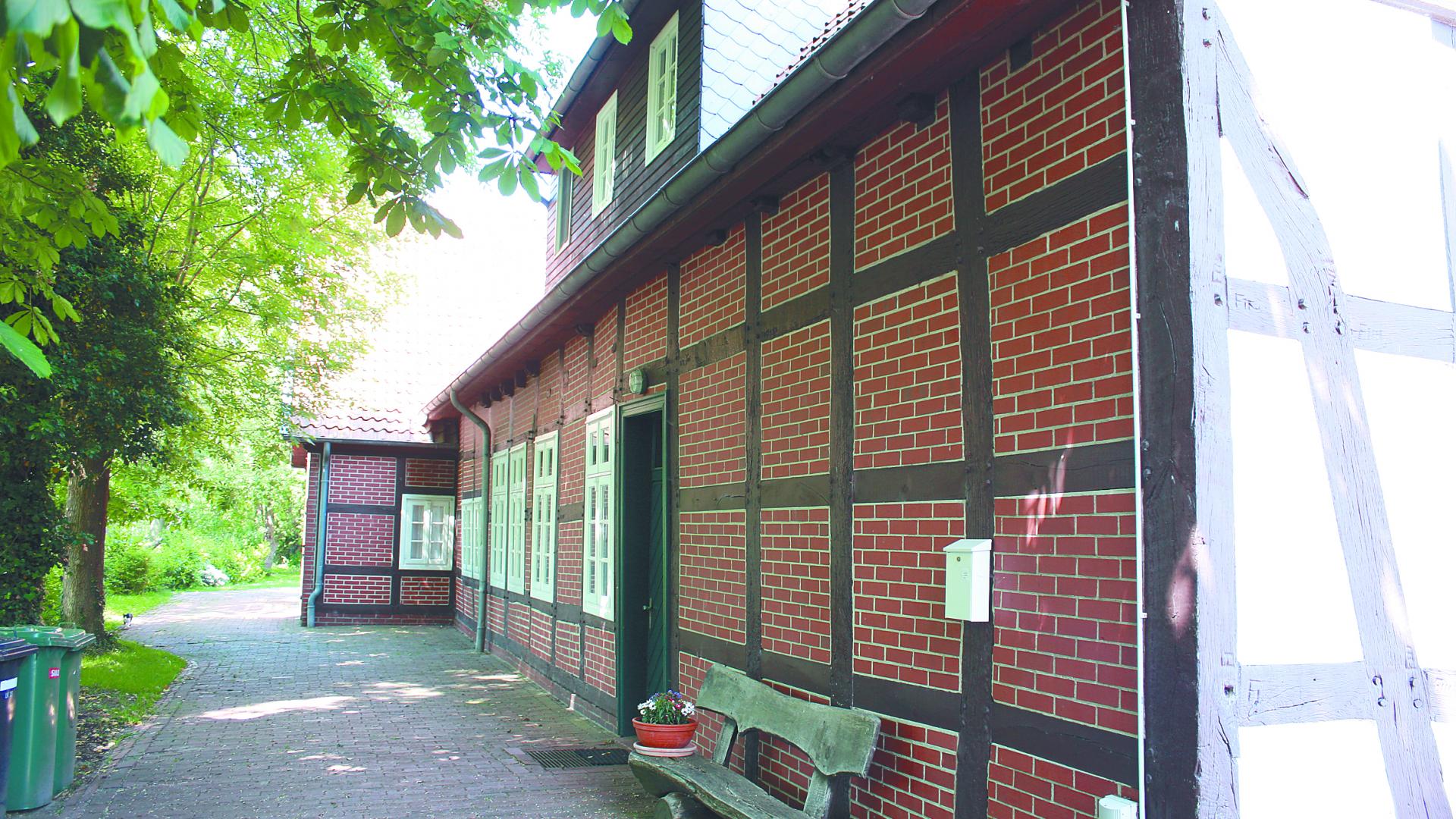 Eine Hausfassade