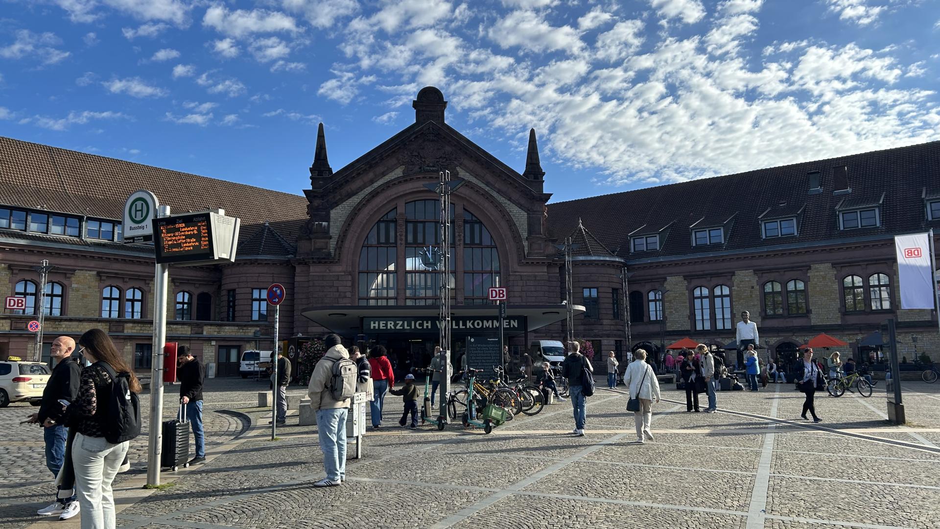 Der Hauptbahnhof von Osnabrück